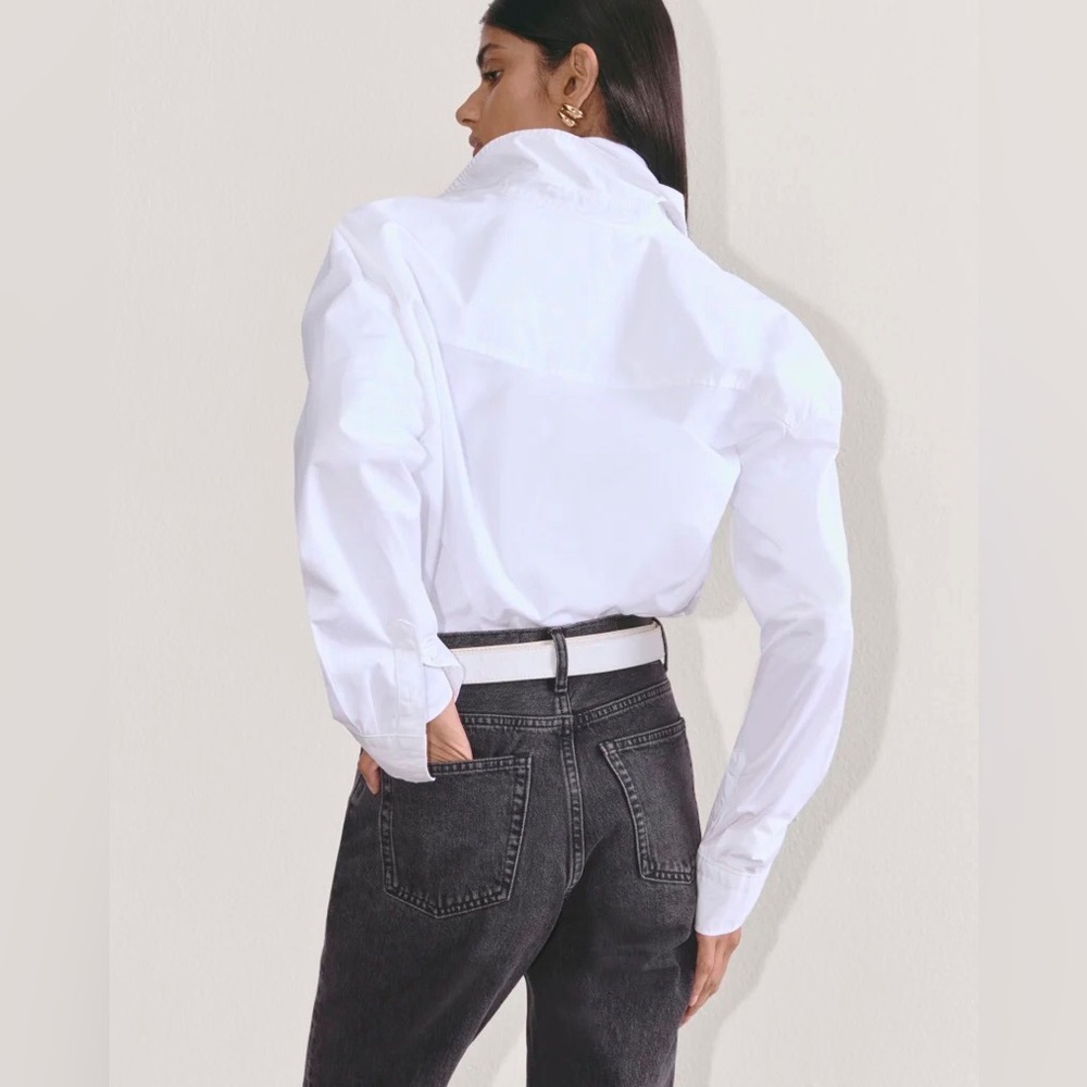 Everlane black 90s curvy cheeky denim jeans - Picture 6 of 13